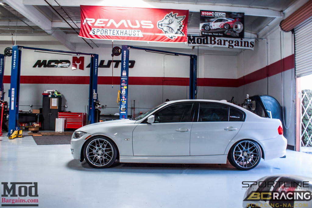 BMW_E90_328i_Sportline_8S_BC_Coilovers_BMWExhaust_-2