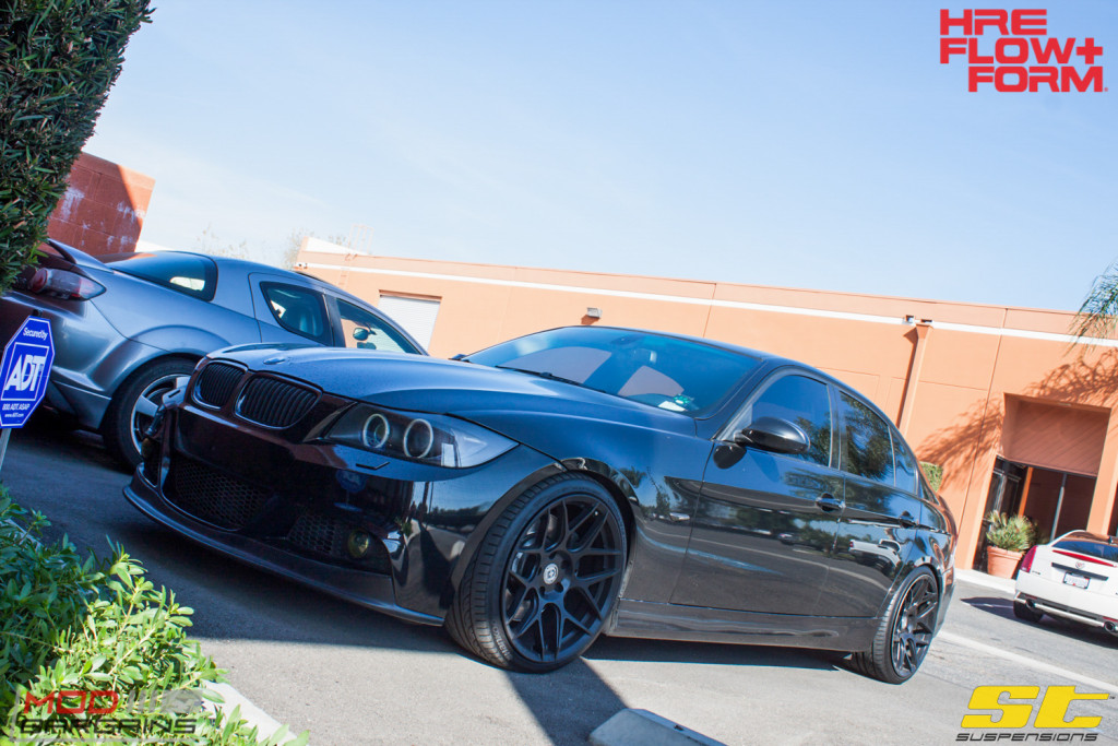 BMW_E90_335i_HRE_FF01_Tarmac_19in_ST_Coilovers-5
