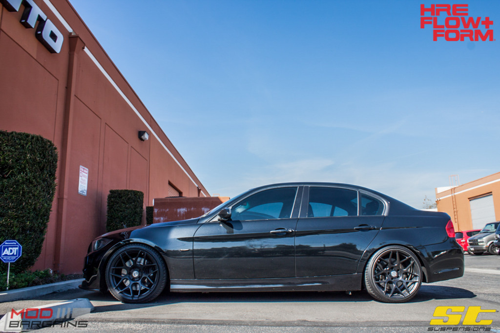 BMW_E90_335i_HRE_FF01_Tarmac_19in_ST_Coilovers-7