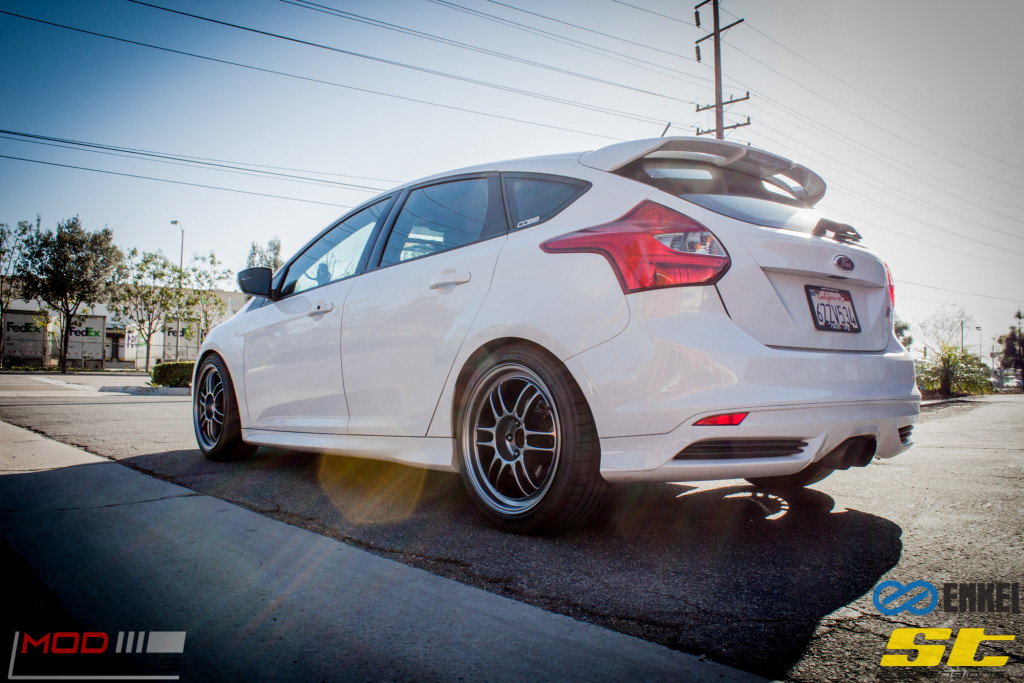 Ford Focus ST 14 CX FMIC ST X Coilovers Enkei RPF-1 Steeda Rear Sway Milltek nonres (34)