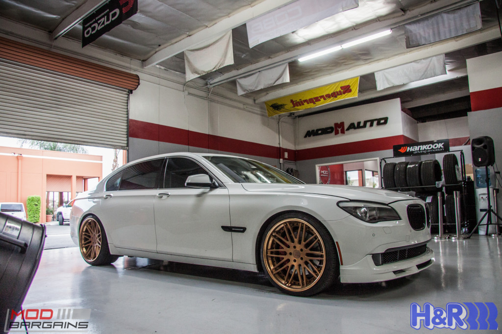 BMW F01 750li HR Springs Rennen Forged Sean Customer (13)