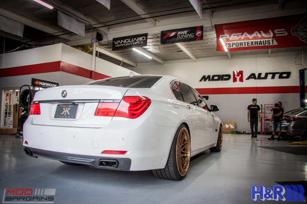 BMW F01 750li HR Springs Rennen Forged Sean Customer (17)