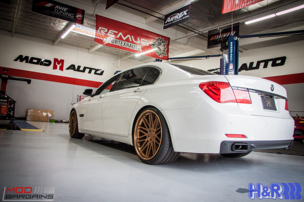 BMW F01 750li HR Springs Rennen Forged Sean Customer (19)