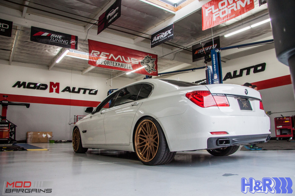 BMW F01 750li HR Springs Rennen Forged Sean Customer (2)