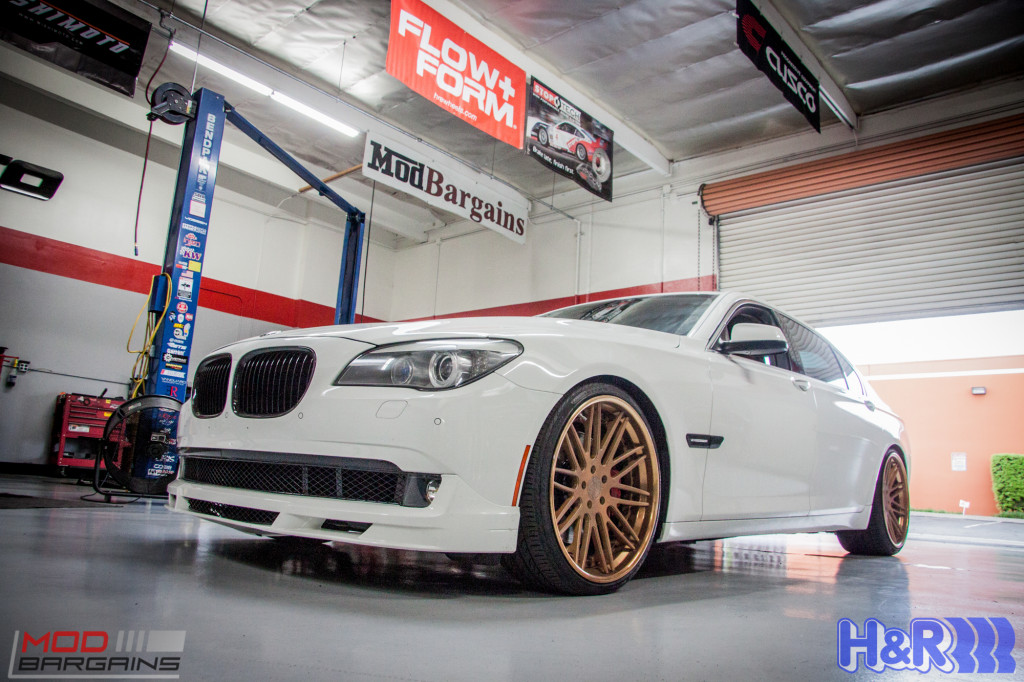 BMW F01 750li HR Springs Rennen Forged Sean Customer (9)