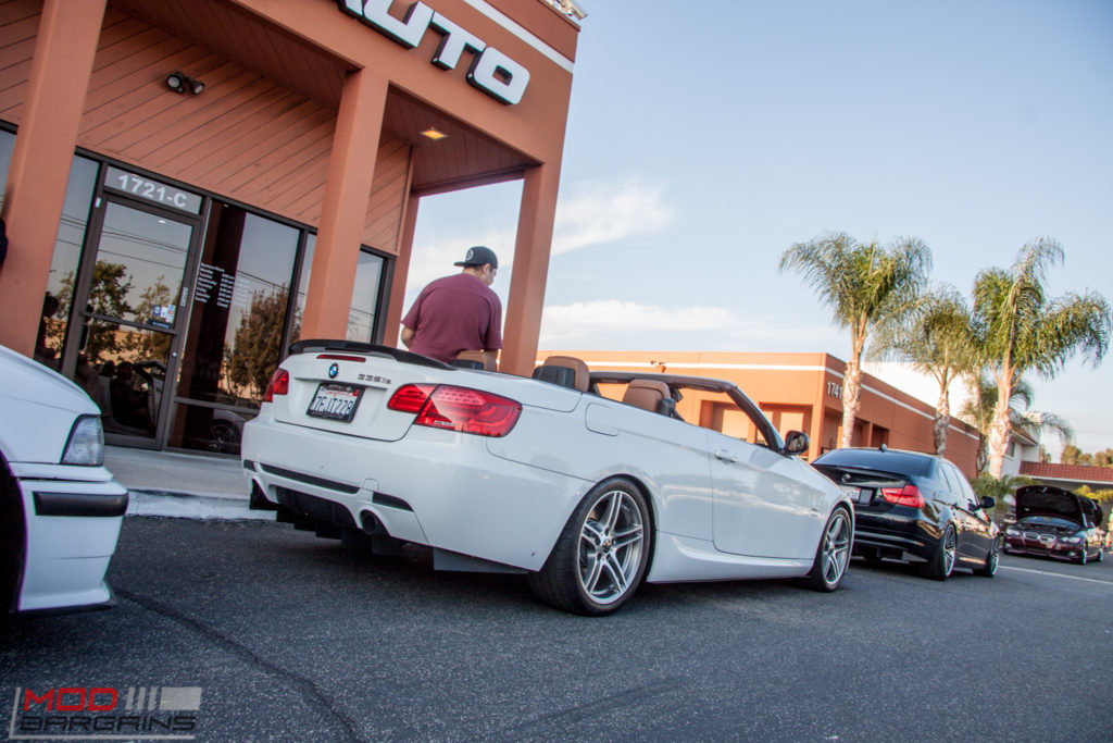 BMW E93 335is VRSF FMIC APR Lip Installed (4)