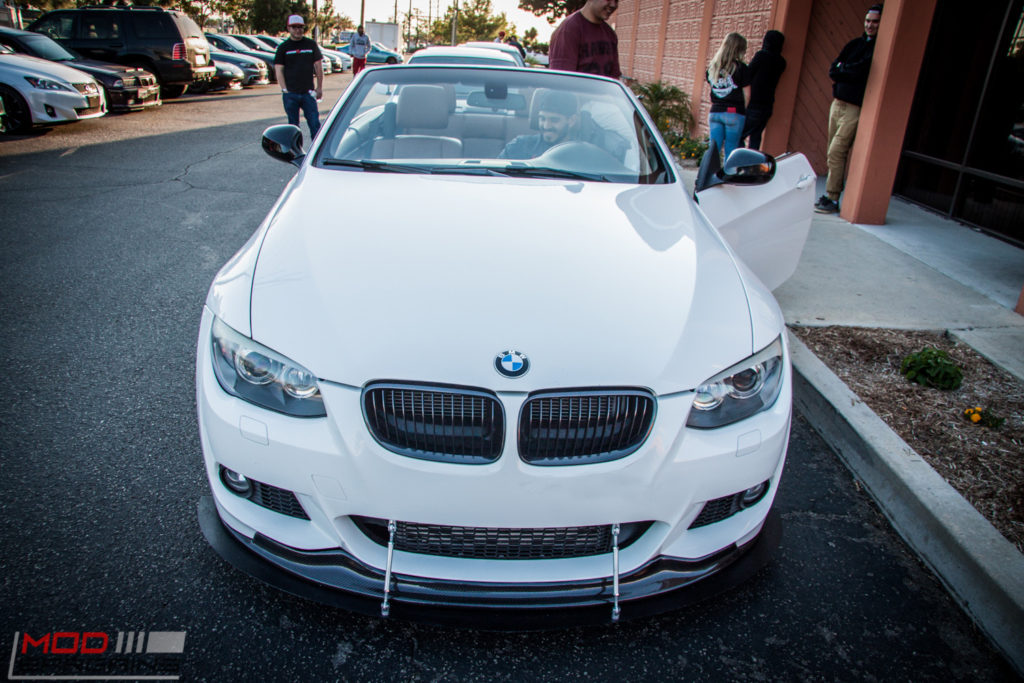 BMW E93 335is VRSF FMIC APR Lip Installed (5)