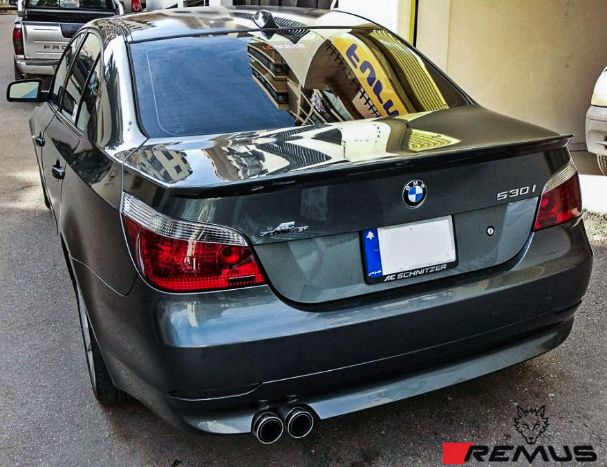 BMW_E60_530i_Remus_Single_Exhaust_img001