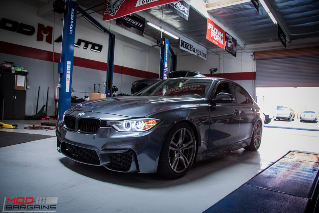 BMW_F30_328i_M4_Bumper_AWE_Quad_Exhuast_Msport_rear_Lowered (5)