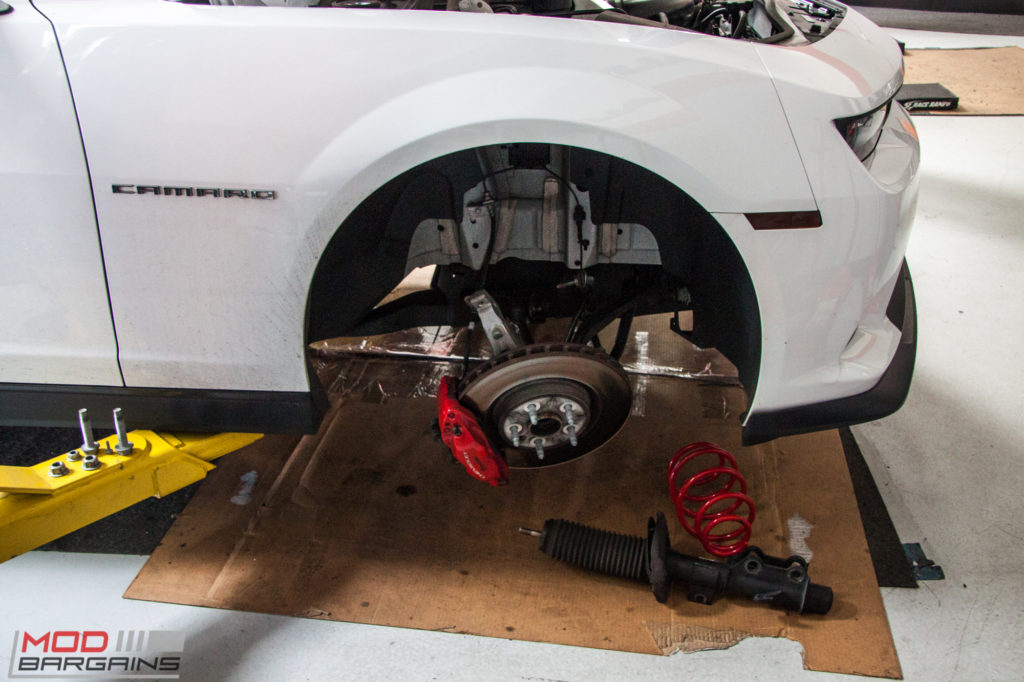 Chevrolet Camaro SS fake 1LE Springs (15)