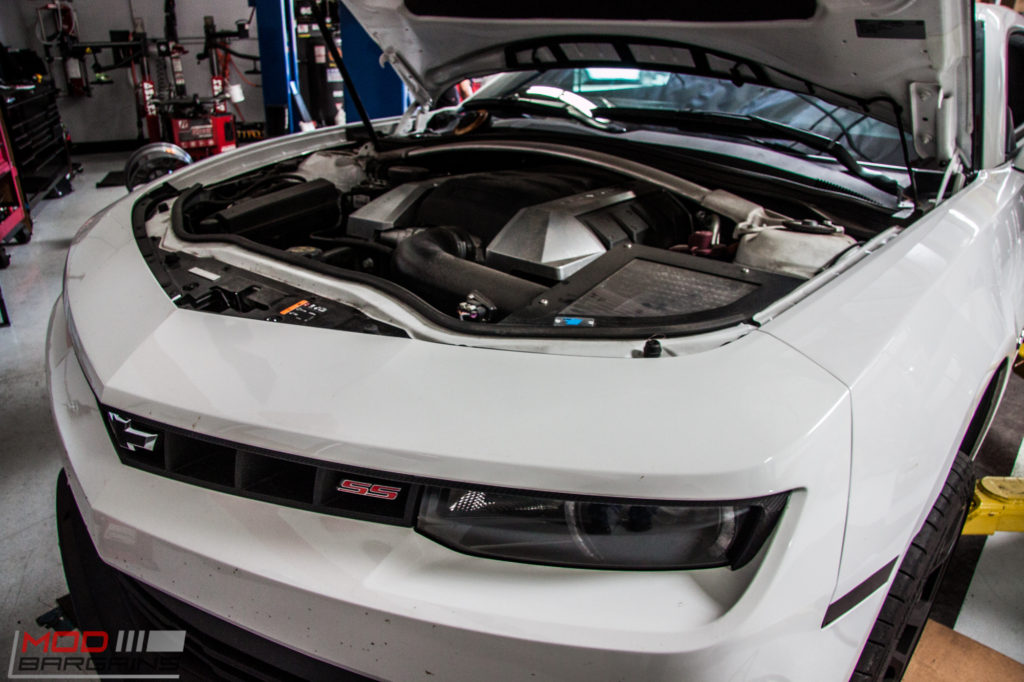 Chevrolet Camaro SS fake 1LE Springs (2)