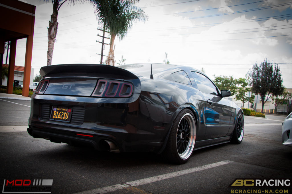 Ford Mustang GT S197 BC Coilovers Eurotek MM6 20in (1)