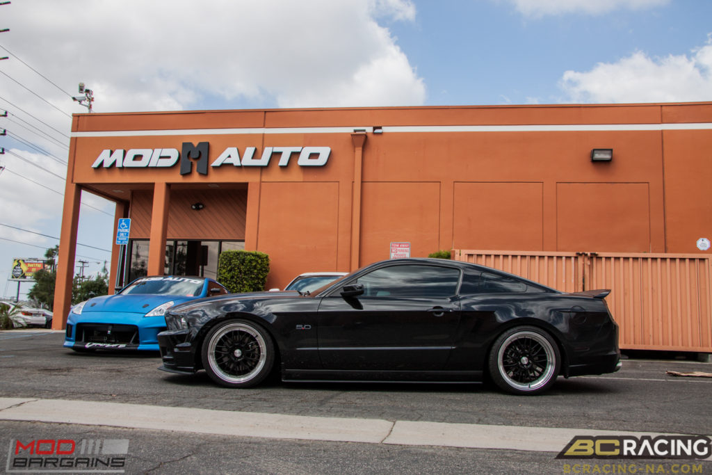 Ford Mustang GT S197 BC Coilovers Eurotek MM6 20in (12)