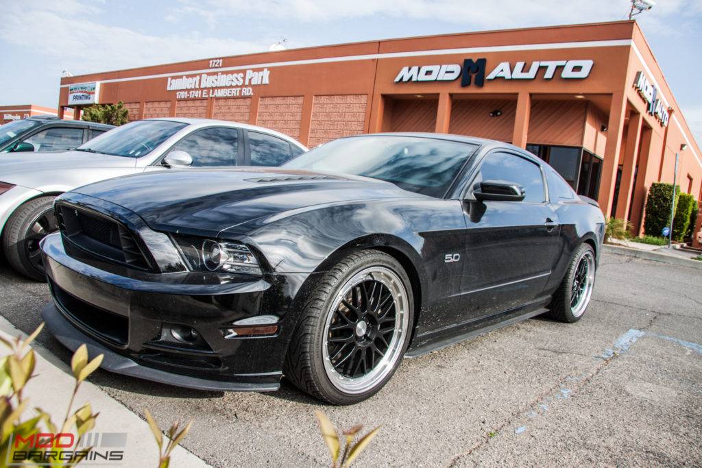 Ford Mustang GT S197 BC Coilovers Eurotek MM6 20in (7)