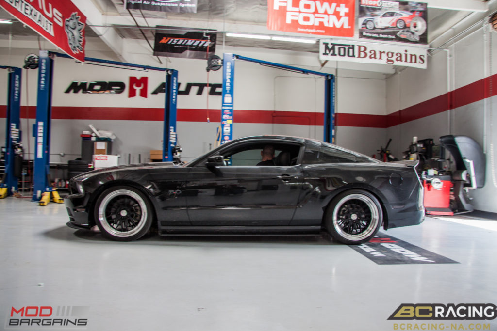 Ford Mustang GT S197 BC Coilovers Eurotek MM6 20in (9)