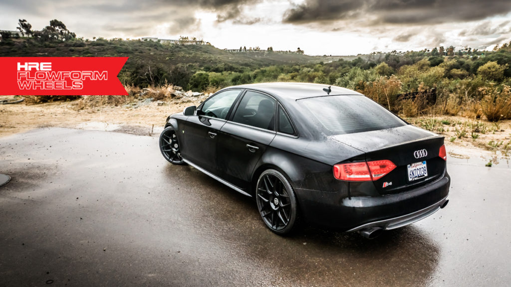 Stealthy, Sleek, all words we'd use to describe this B8 Audi S4 on HRE FF01's.
