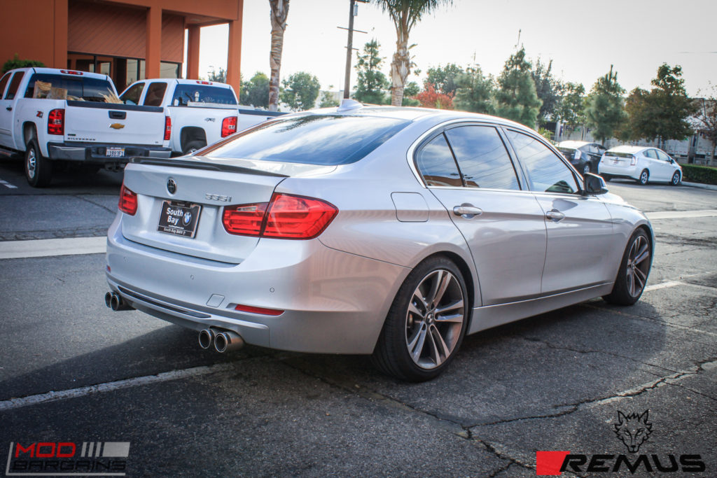 BMW F30 335i Remus Quad Tips (12)
