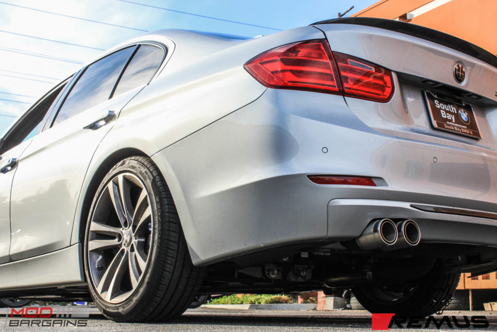 BMW F30 335i Remus Quad Tips (3)