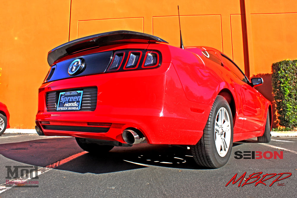 Ford Mustang S197 MBRP Exhaust MGP Calipers Seibon TS (7)