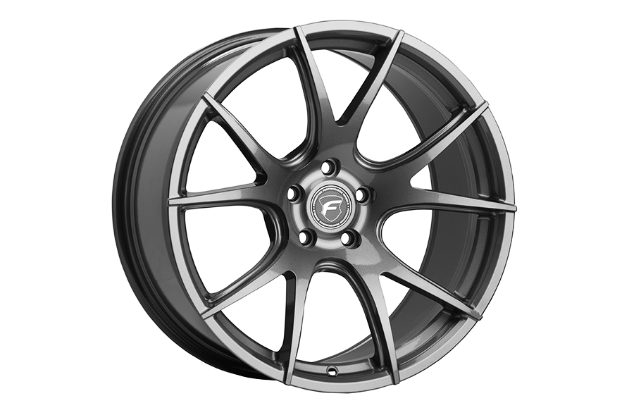 Alpha Forgestar CF5V Wheels On White Spin Gif (1)