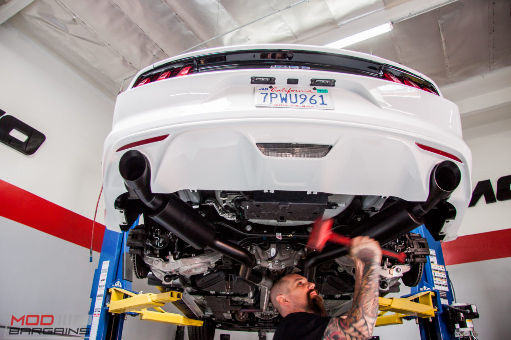 Ford S550 Mustang GT PP MBRP Exhaust Eibach Springs Shifter Bracket (1)