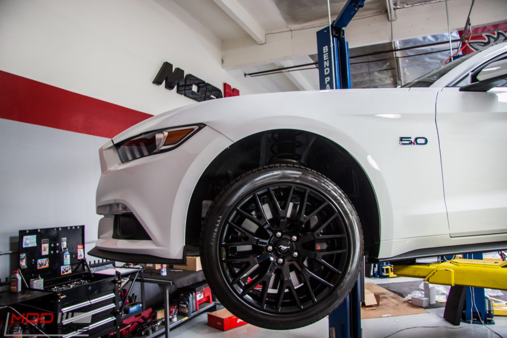 Ford S550 Mustang GT PP MBRP Exhaust Eibach Springs Shifter Bracket (8)