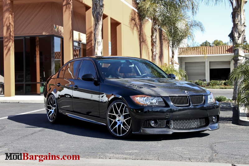 FBF: Black Beastie - 2007 E90 BMW 335i on Forgestar F14 SDC