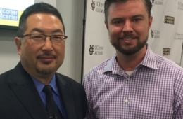 Mr. Tomo Mizutani, Nitto Tires President, with Mike Brown, CEO of ModBargains