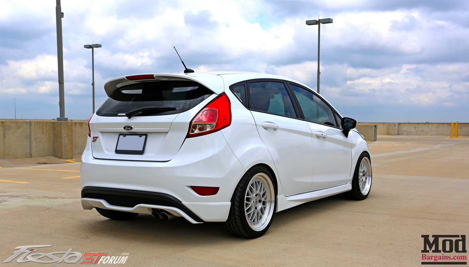 Quick Snap: Zach's Ford Fiesta ST on ESM-004 Wheels