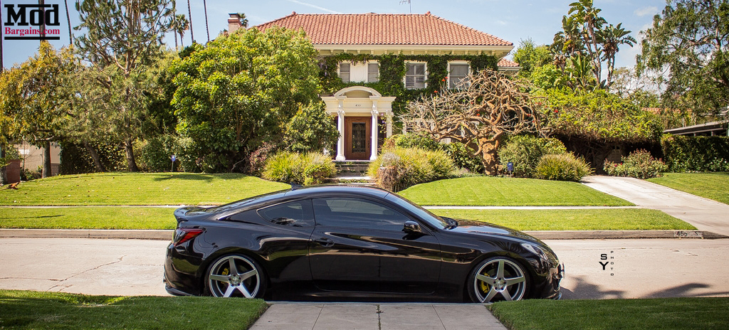 Hyundai Genesis Coupe - 20x9" / 20x10.5" Satin Silver M550