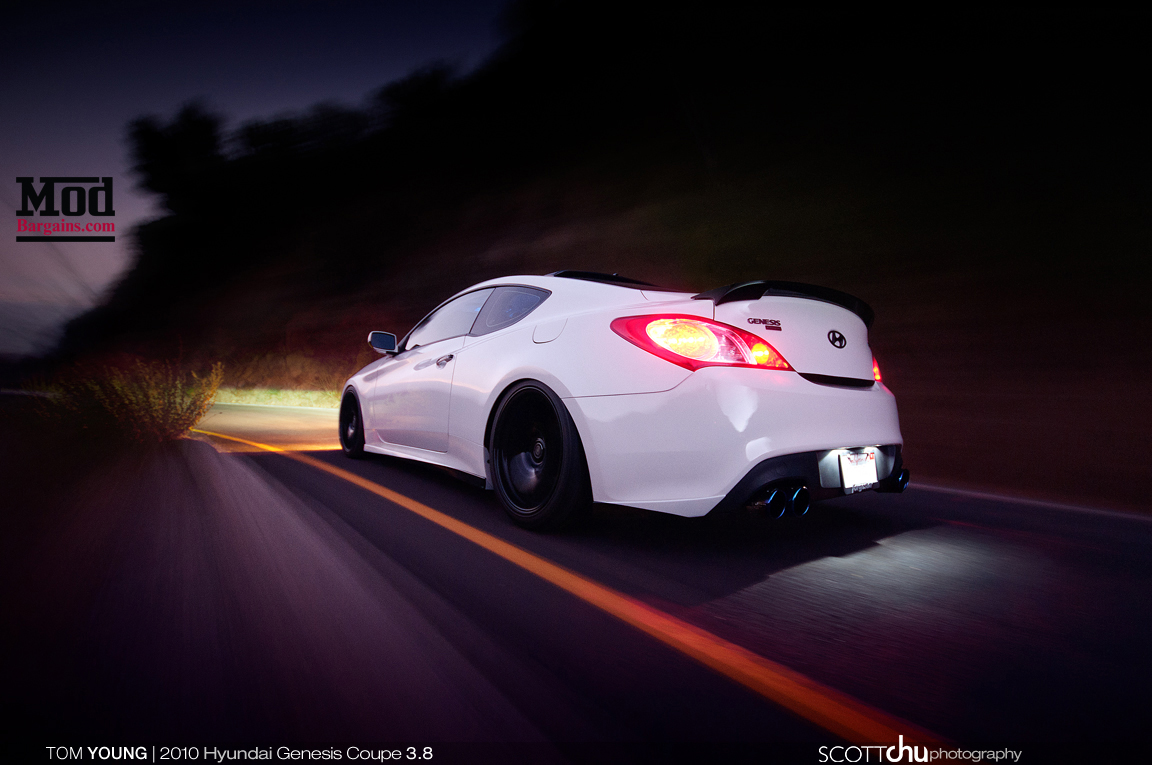 Hyundai Genesis Coupe w/ Forgestar F14 Wheels - Front 19x9 Rear 19x10