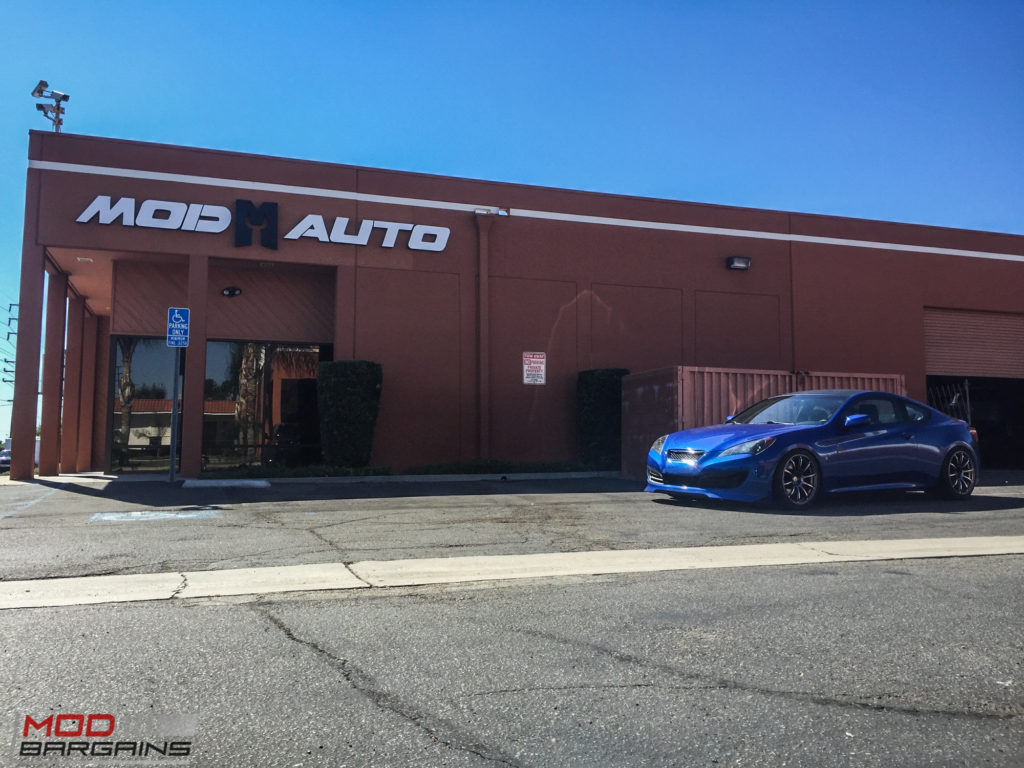 Hyundai Genesis Coupe Blue Advan RS (4)