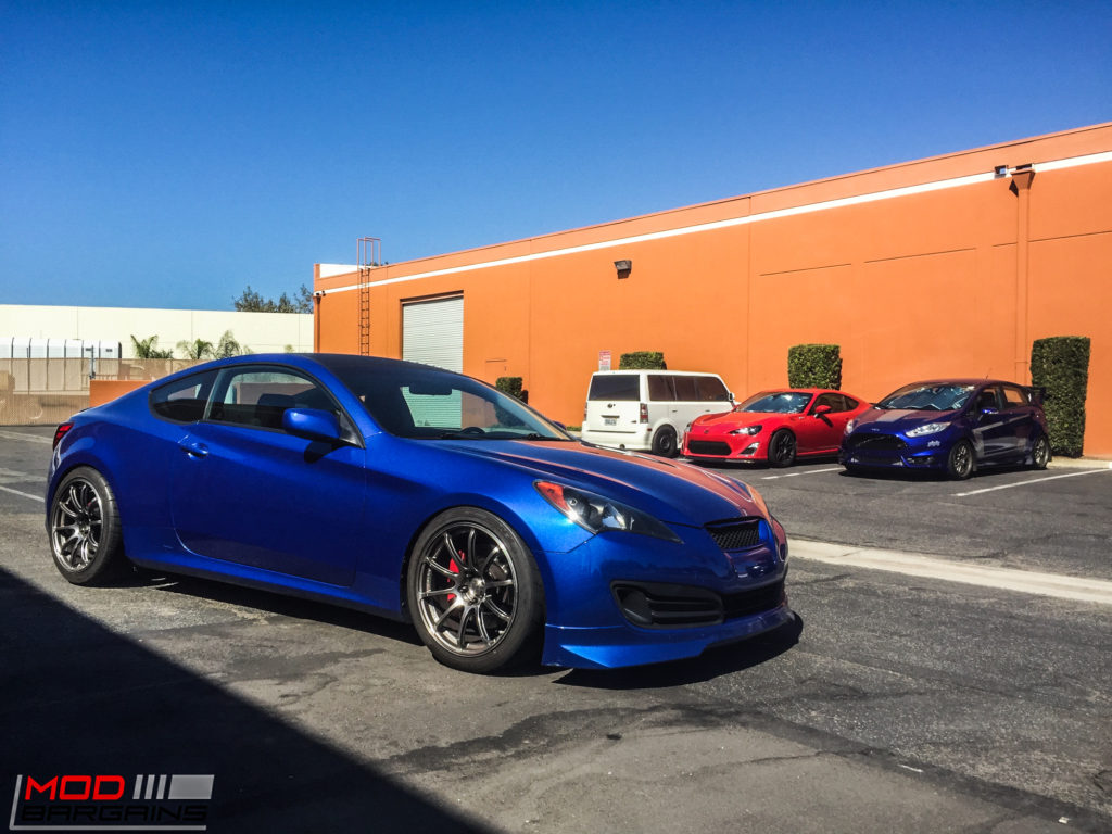 Hyundai Genesis Coupe Blue Advan RS (7)