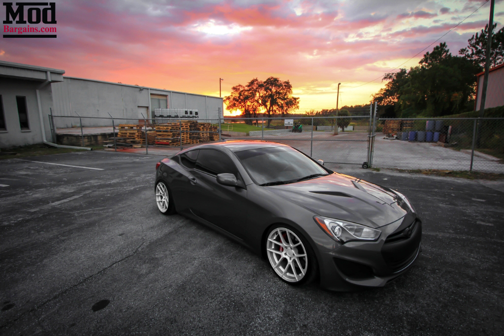 Hyundai Genesis Coupe with Avant Garde M510 Wheels