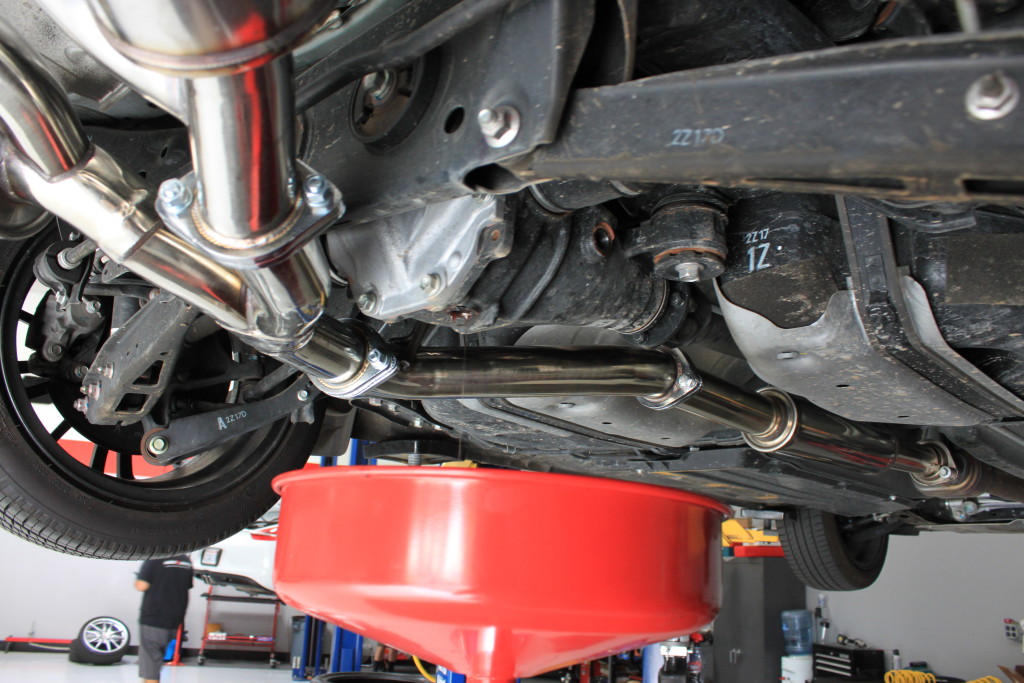 Scion FR-S Subaru BRZ Transmission Diff Oil Change MOTUL_IMG_0925