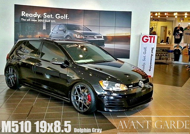 VW MK7 GTI - 19x8.5" / 19x8.5" Dolphin Grey M510