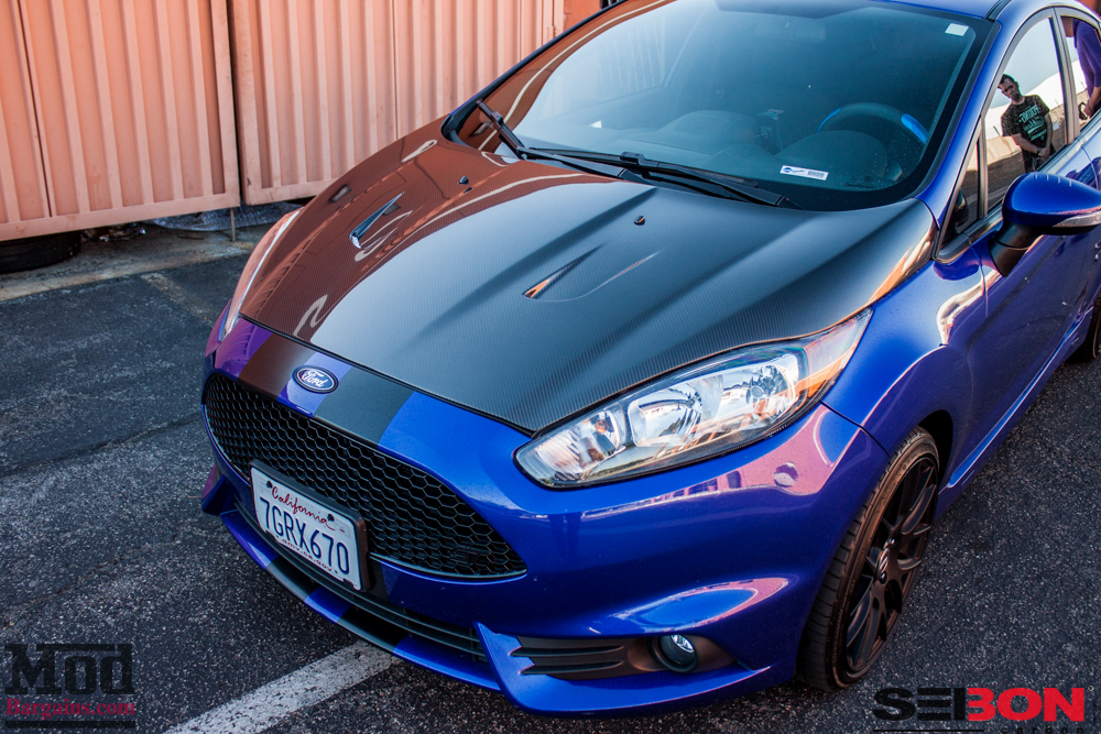 Cobb Stage III Fiesta ST gets New Look w/Seibon @ ModAuto