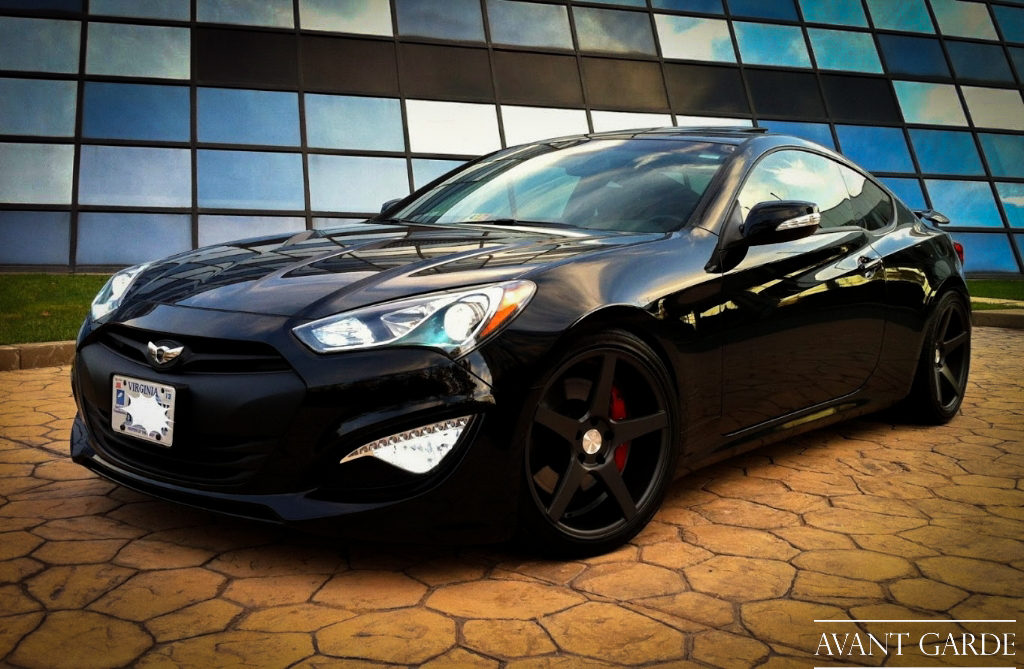 2013 Hyundai Genesis Coupe - Dolphin Grey M550 - agwheels