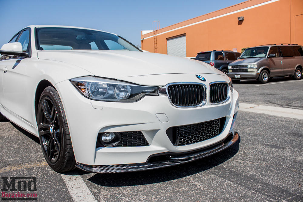 BMW_F30_328d_White_CF_Splitter_Spoiler_Diffuser-7