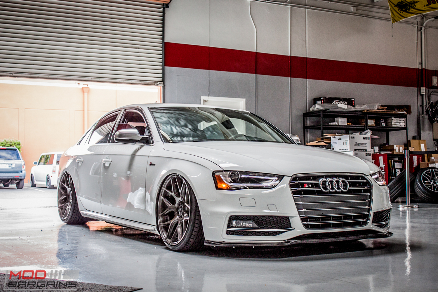 AWE-Equipped & Airrex Bagged B8 Audi S4 Gets DEVAL Aero