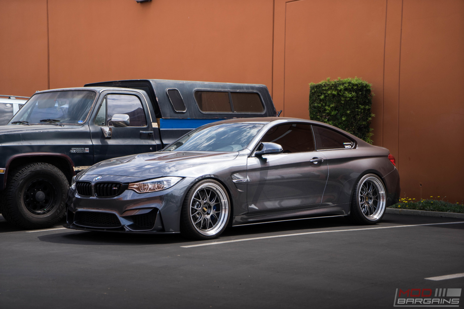 BMW F82 M4 BBS LM Mineral Metallic Gray M Performance