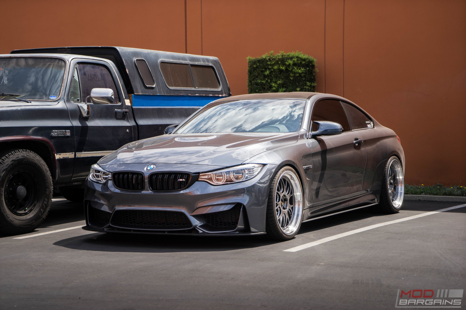 BMW F82 M4 BBS LM Mineral Metallic Gray M Performance