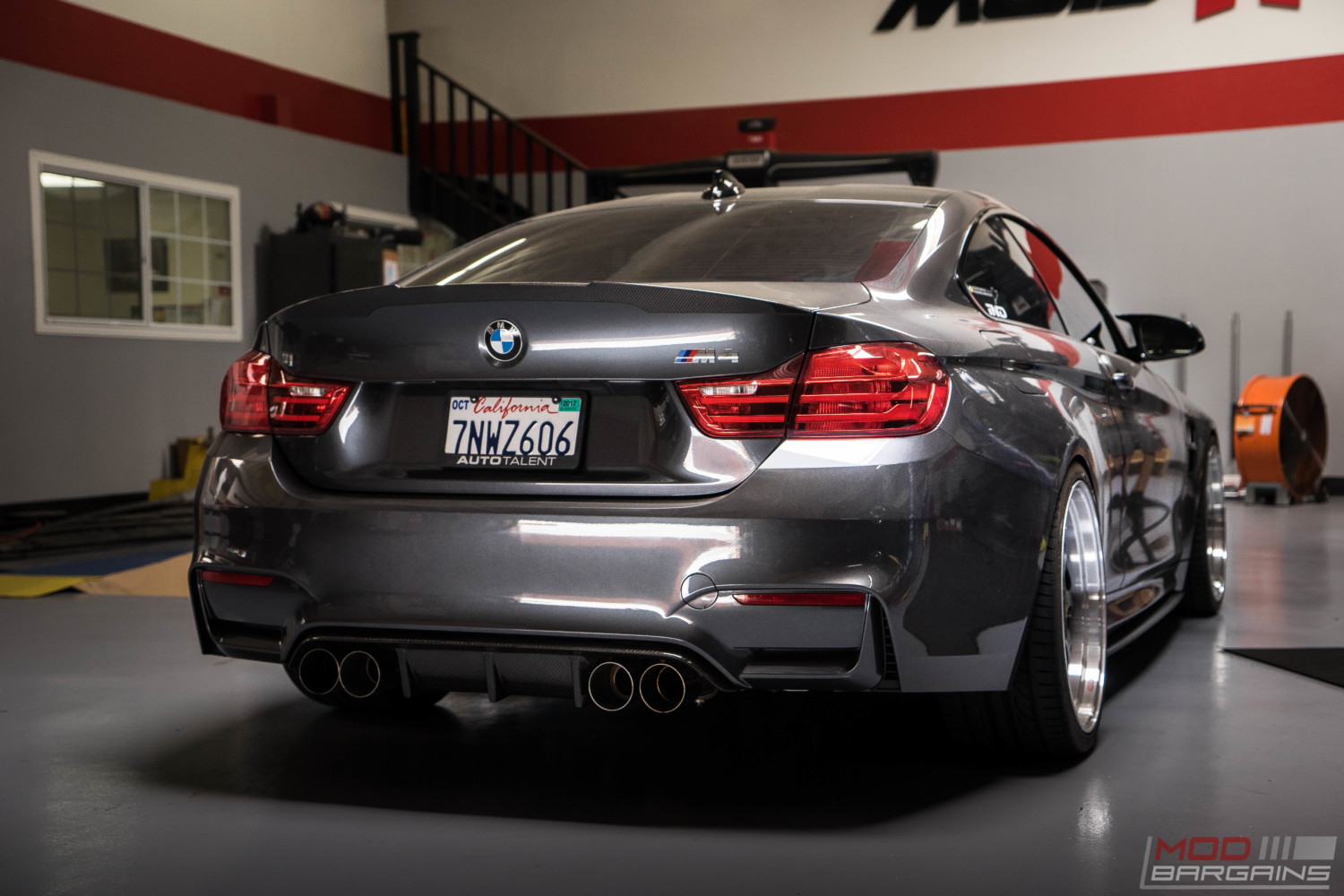 BMW F82 M4 BBS LM Mineral Metallic Gray M Performance