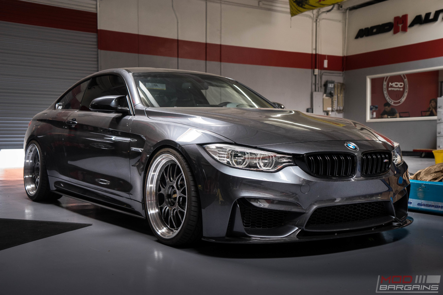 BMW F82 M4 BBS LM Mineral Metallic Gray M Performance