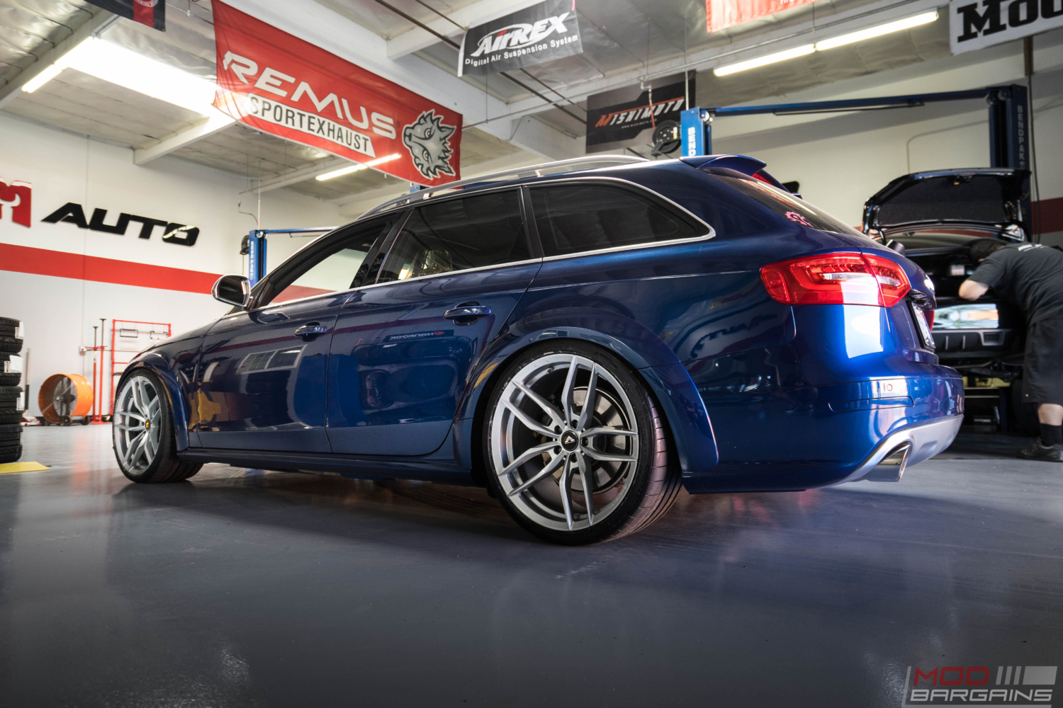 2013 audi a4 allroad vorsteiner vff 105 porsche silver continental extreme contact sport