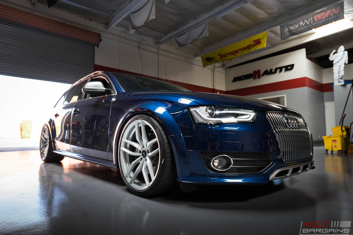2013 audi a4 allroad vorsteiner vff 105 porsche silver continental extreme contact sport