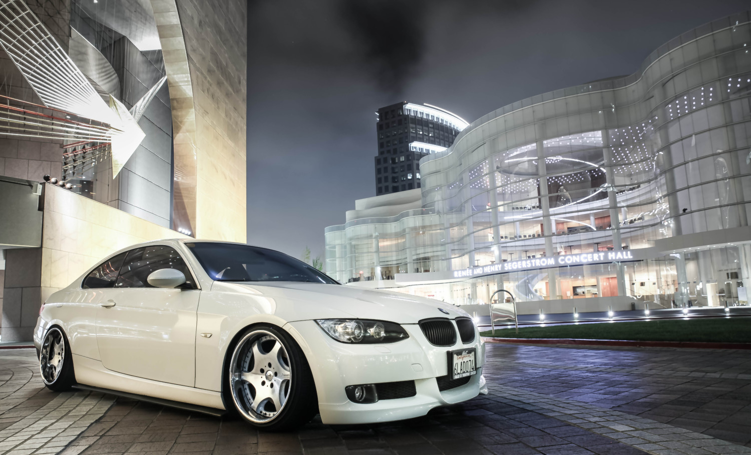 e92 e90 335i 328i bmw alpine white stance slammed hellaflush weds kranze bazreia bc racing bc br