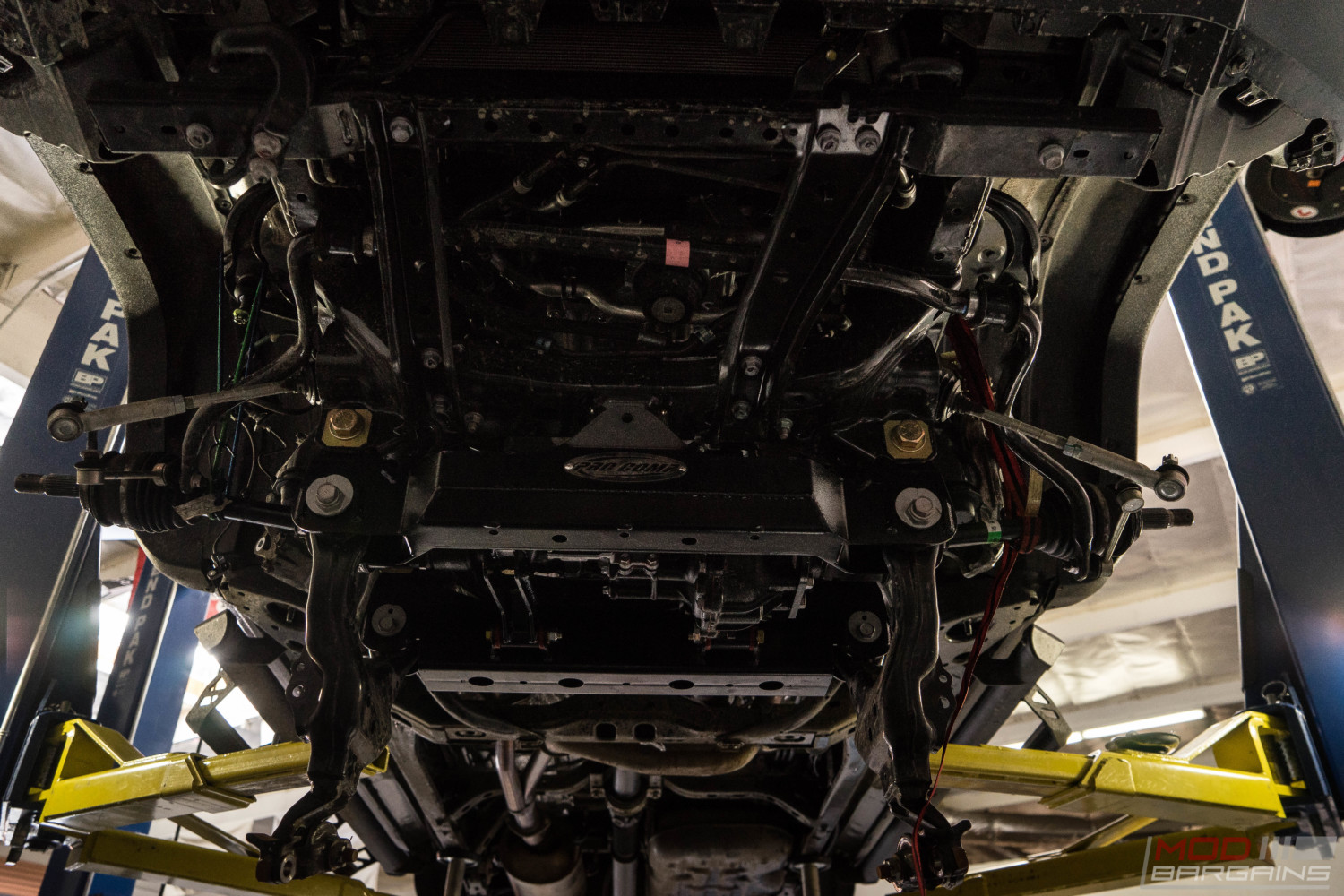 toyota tacoma murdered black trd offroad fuel offroad nitto trail grappler magnaflow exhaust pro comp lift kit diode dynamics LED