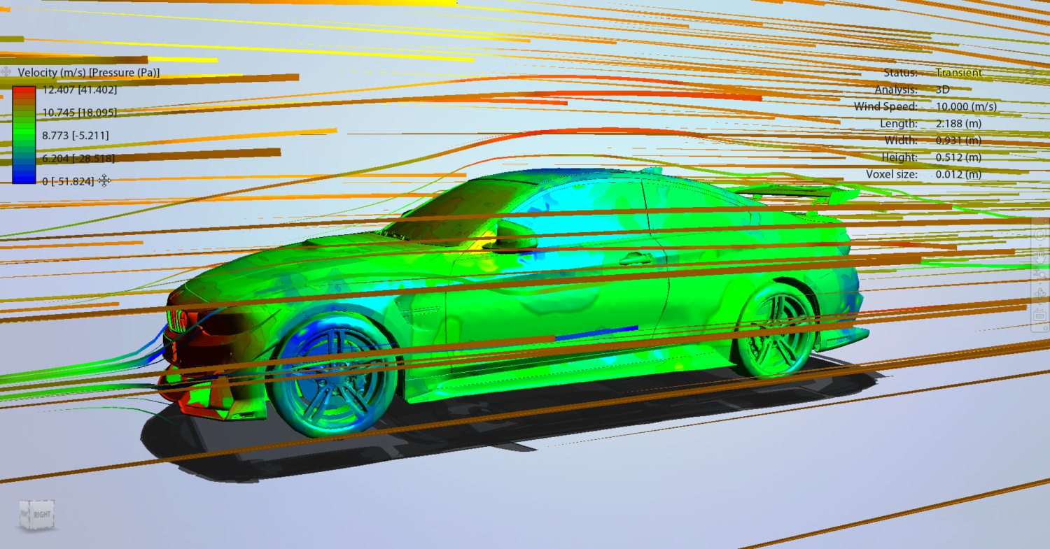 morph auto design bmw m4 f82 fang kit