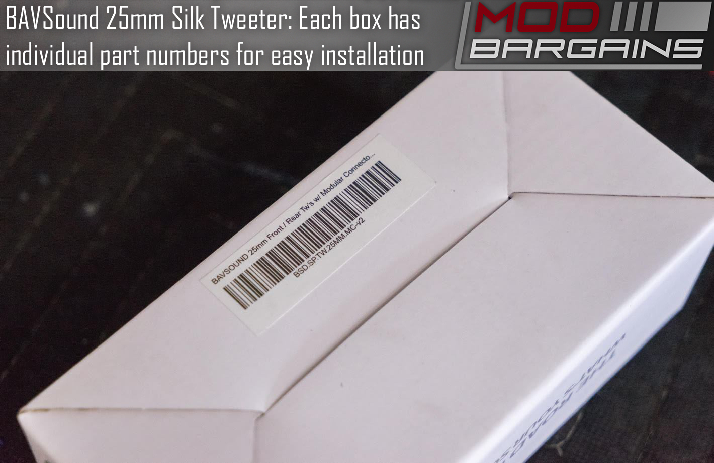 BAVSound 25mm Silk Tweeter In Box